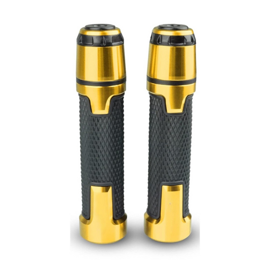 Gold handles suitable for universal 22.2mm handlebars 