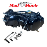 Madmunk 72cc Engine block black - Manual - 4 Gears kick start. Dax,. 70cc 