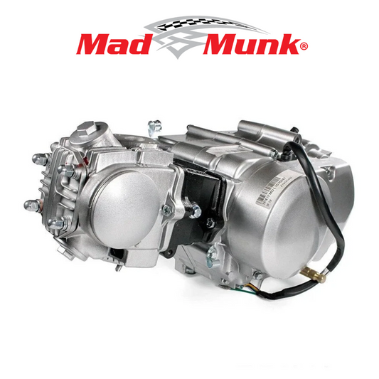 Madmunk 72cc Engine block silver - Manual - 4 Gears kick start. Dax,. 70cc 