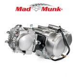 Madmunk 72cc Engine block silver - Manual - 4 Gears kick start. Dax,. 70cc 