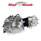 Madmunk 72cc Engine block silver - Manual - 4 Gears kick start. Dax,. 70cc 
