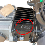72cc of 86cc engine block with '49cc' inscription on cylinder – 4 gears 4-stroke 