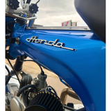 Aufkleber Honda Emblem Logo S800 Chrom (Repro) Set von 2 Stück 