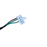 Feu arrière type Dax rouge avec connecteur Skyteam/Zhenhua 3 broches 