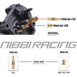 Carburateur Nibbi Racing PE17 Flange version Racing. Dax - Monkey... 