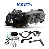 YX 160-ccm-Komplettmotor mit Zubehör, geeignet für Dax, Pitbike, Monkey...