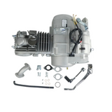 Engine block Zongshen 140cc silver - manual 4 gears