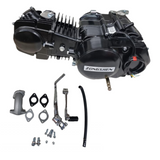 Engine block Zongshen 140cc black - manual 4 gears