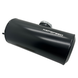 Kepspeed side tank extra fuel tank 1L round. Left side black