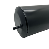 Kepspeed side tank extra fuel tank 1L round. Left side black