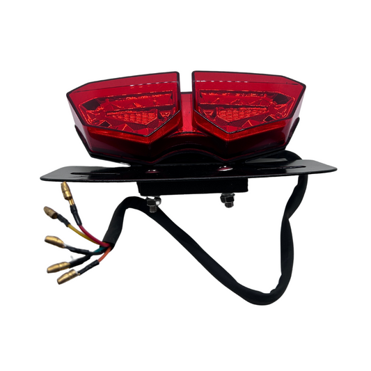 Taillight Diamond LED model red with built-in indicators