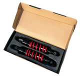 Rear springs / shock absorbers 285mm OKD set with 6 red coils