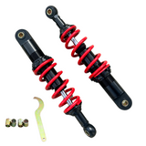 Rear springs / shock absorbers 285mm OKD set with 6 red coils