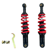 Rear springs / shock absorbers 285mm OKD set with 6 red coils