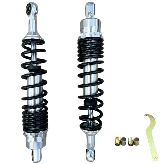 Rear springs / shock absorbers 330mm suitable for Dax black