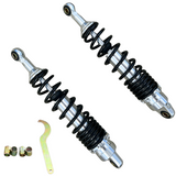 Rear springs / shock absorbers 330mm suitable for Dax black