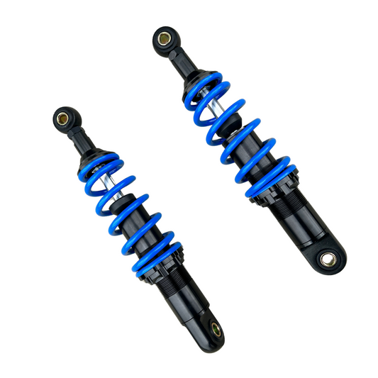 Rear springs / shock absorbers 285mm OKD set with 6 blue coils