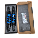 Rear springs / shock absorbers 285mm OKD set with 6 blue coils