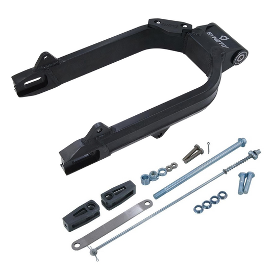 Swingarm black Dax choice of +6cm or +10cm Symotos