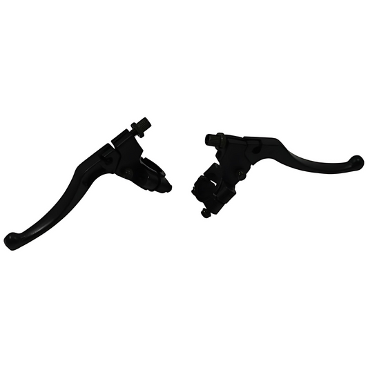 Brake and clutch puller set L/R black for 22mm handlebars