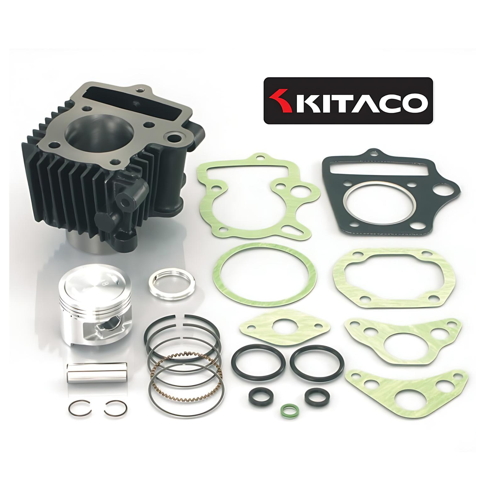 Kitaco Motor Kitaco 75cc cilinderkit met 49cc opschrift 12 volt - Dax, Monkey ...