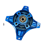 Set of hubs blue unused - minor damage