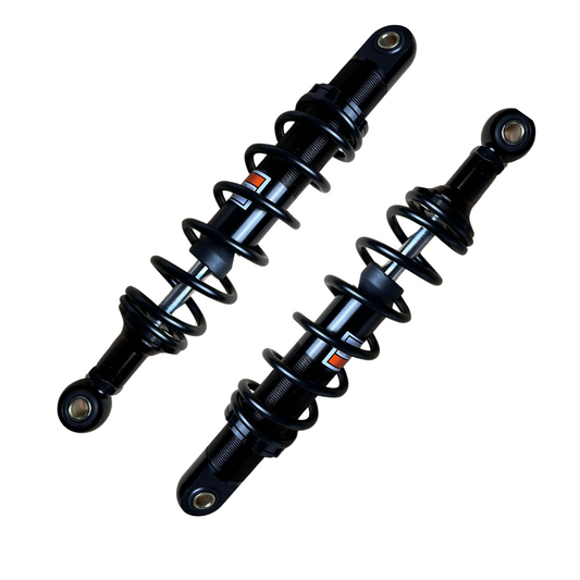 Rear springs / shock absorbers 320mm OKD set with 6 black coils