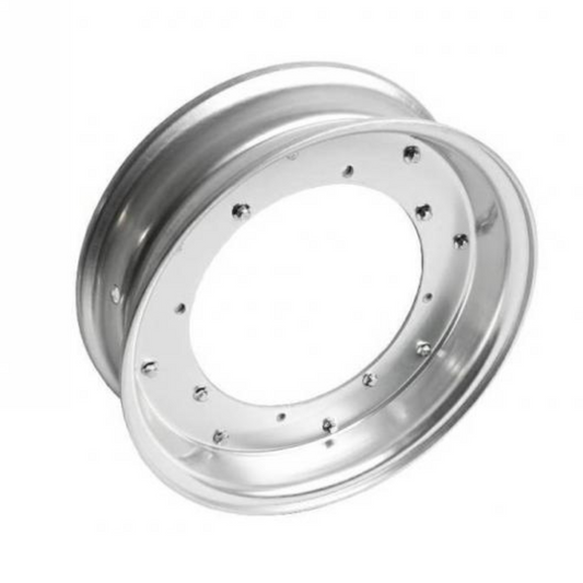 12 inch 2-piece rim suitable for Dax - including bolts