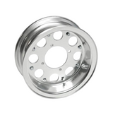 2-piece rim silver - 8 hole design suitable for 4 hole mounting