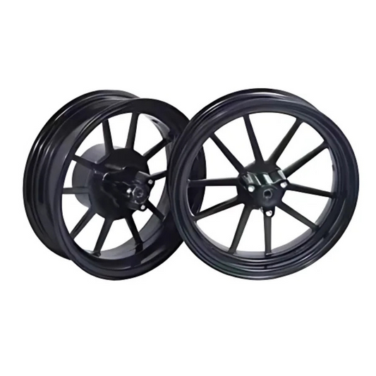 Rim set black tubeless 12 inch 2.75 – 3.50 suitable for Dax