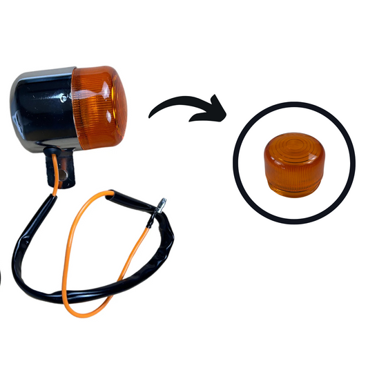 Orange lens blinker for Dax OT style turn signals 