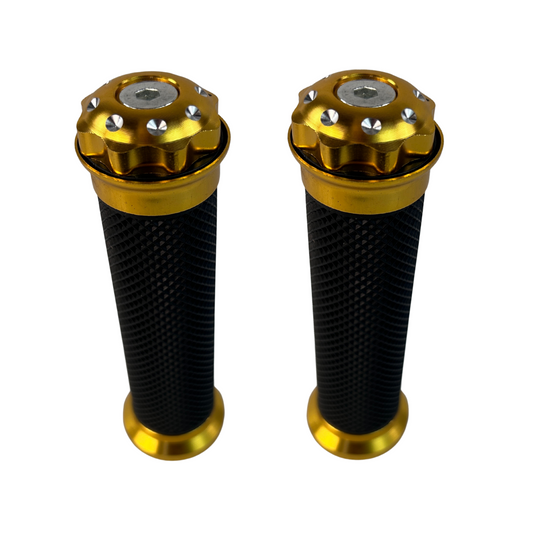 Handles gold for 22.2mm handlebars Dax, Monkey, PBR, Pitbike.. 