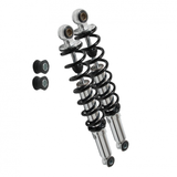 Amortisseurs arrière chrome/noir 330mm réglables pour Dax 
