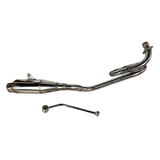 Onderliggende Snake uitlaat voor Dax - met verwijderbare DB-killer