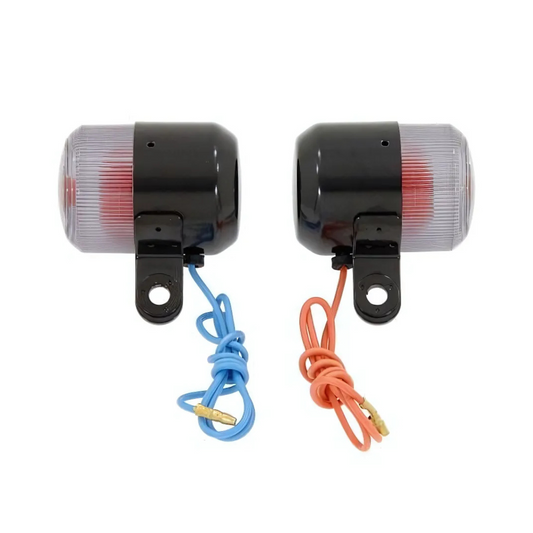 Indicators / Turn signals Dax smoked glass and 12V bulb (2 pieces) 