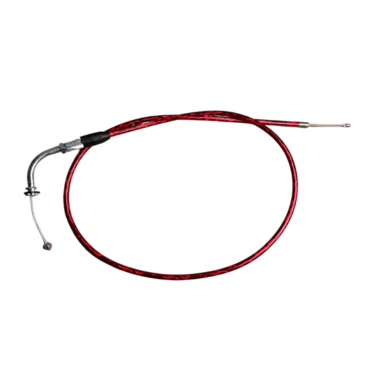 Throttle cable red Replica Dax 50cc Skyteam – Zhenhua – Jincheng