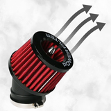 Power Filter Angled Luftfilter geeignet für Dax, Monkey, Pitbike und andere 