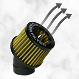 Power Filter Angled Luftfilter geeignet für Dax, Monkey, Pitbike und andere 