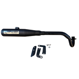 Kepspeed Warrior overhead exhaust for Dax and replicas 