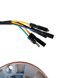 Weighted flywheel for more torque 