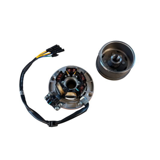 Verzwaard vliegwiel voor meer koppel onderin - voor 12 volt motorblokken