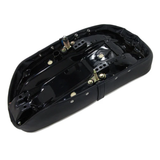 Laag zadel voor Dax 2,5 en 3,5 liter Dax - Japanse stijl zwart met witte rand