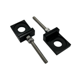 Chain tensioners black suitable for dax two pieces