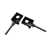 Chain tensioners black suitable for dax two pieces