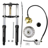 Hydraulische 30-mm-Gabel mit Scheibenbremse – geeignet für Monkey/Gorilla