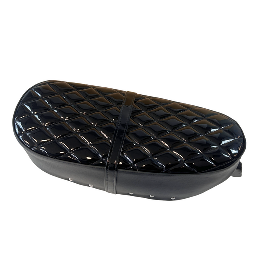 Dax zadel diamant patroon zwart voor Honda,Skyteam,Zhenua,..