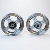 Jeu de jantes tubeless Dax large avec moyeu 12 pouces 3.50 x 4.00 