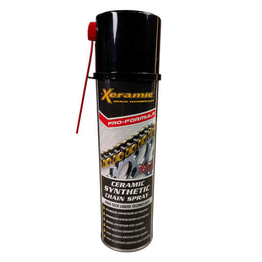 PM Xeramic ceramic synthetic chain spray for motorcycles and mopeds 