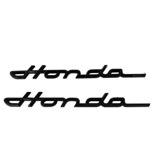 Autocollants emblème Honda S800 Noir (repro) Jeu de 2 pièces