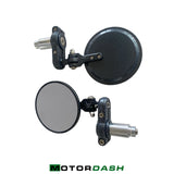 Universal Carbon Mirrors handlebar mirrors set